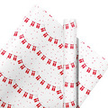 Gavepapir m/flagmotiv 70 cm x 3 meter